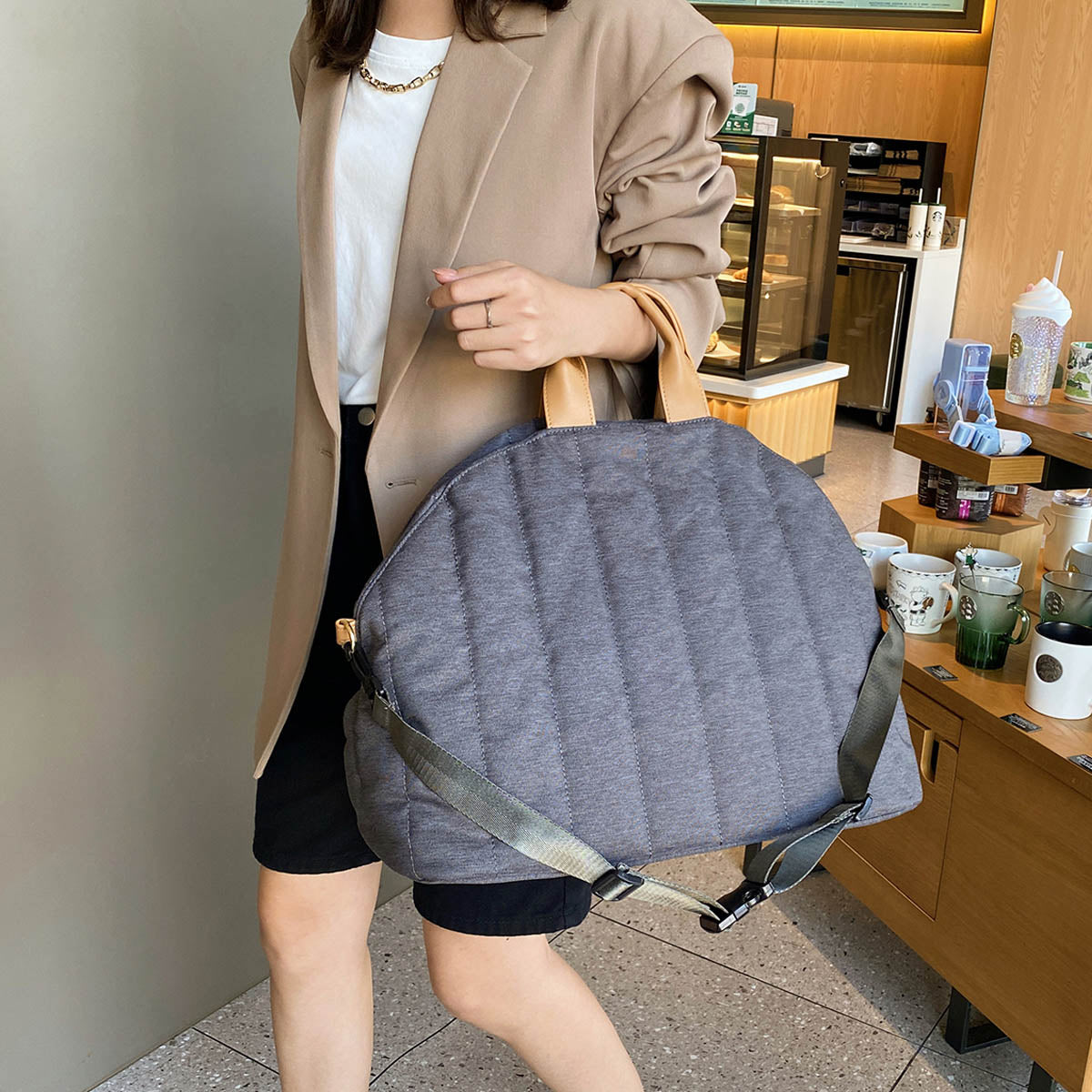 ドライブベッドとしても使える お出かけバッグ