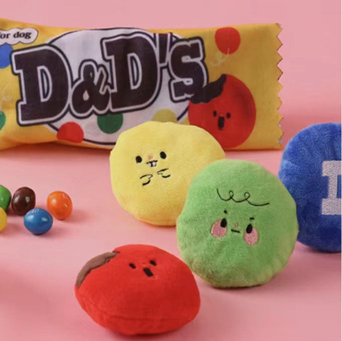 犬のおもちゃ - カラフルチョコ