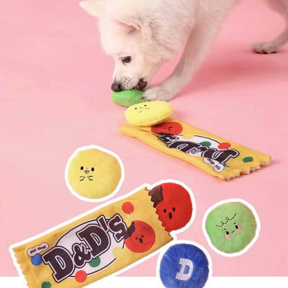 犬のおもちゃ - カラフルチョコ