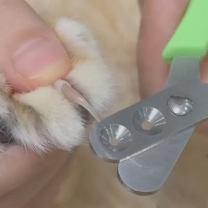 安全ラクラク スパッと切れる猫用爪切り